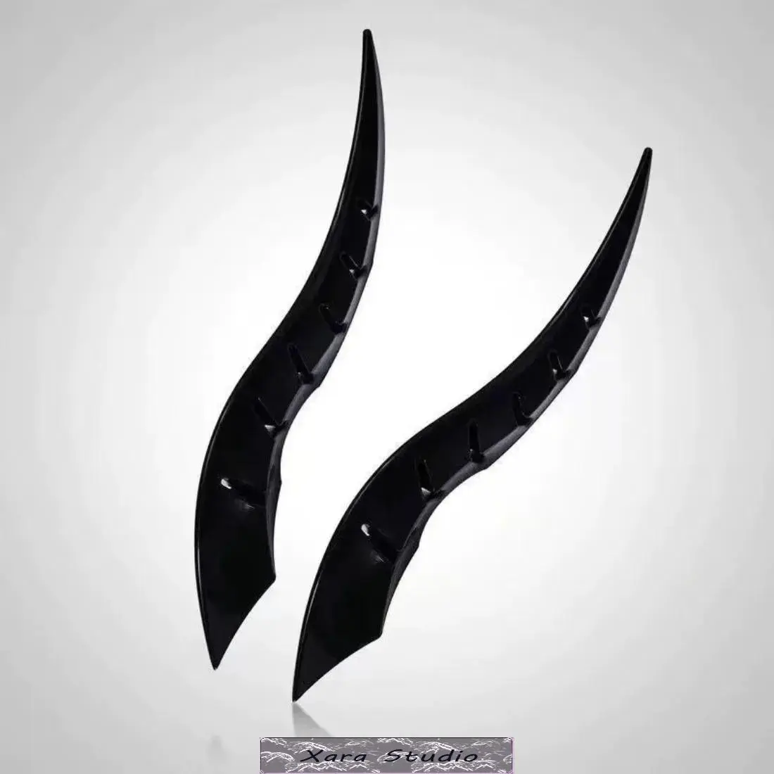 Stylish Dragon Arc Car Roof Fin Spoiler – Cool Fluid Design Personalized Car Accessory for External Auto Modification, Sporty Racing Look, Creative Logo Decoration, Fits Cars, Trucks & SUVs,summerwins
