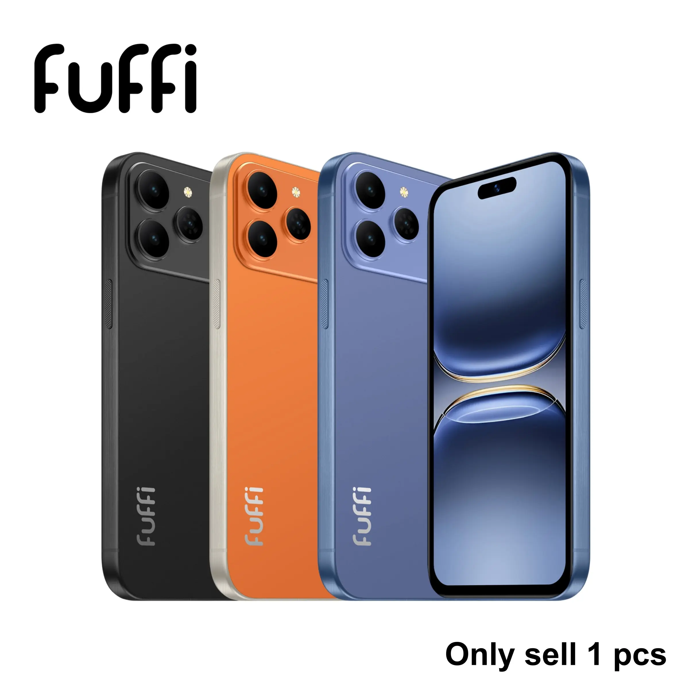 FUFFi-M17 Pro Android Smartphone, Large Screen Smartphone, 3+64GB Memory, 6.61-Inch Display, 500+1600mp Camera, 3500mah Battery, High-Performance Mobile Device