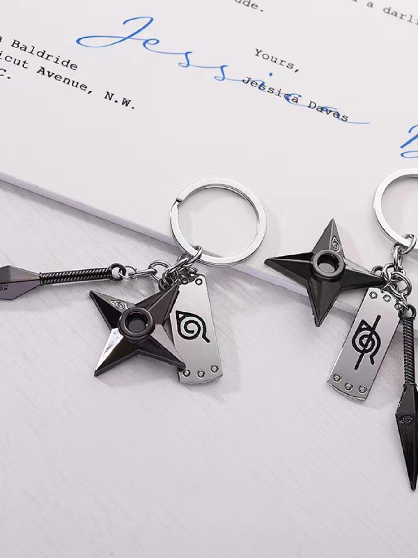 Anime Themed Keychain Set, Fashion Accessories for Men & Women, Trendy All-match & Exquisite Keychain for Birthday Gift, Charms