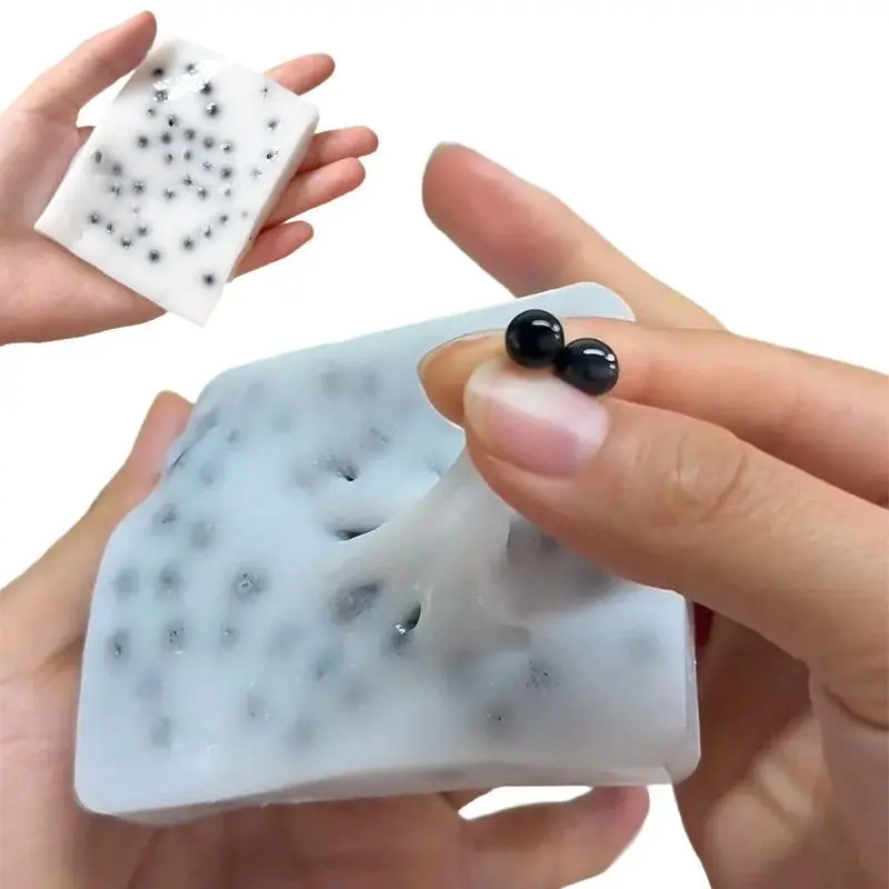 Squishy Texture Pimple Popping Sensory Toys Sensory Design Reusable Skin Picking Squishy Fidget Adults Relieve anxiety Toy