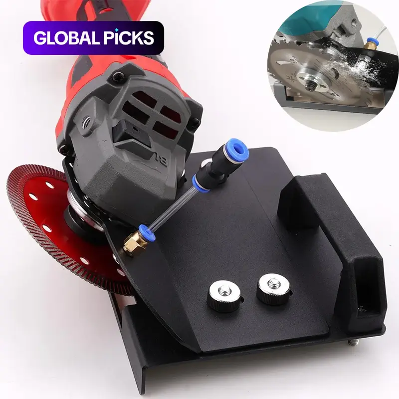 45-Degree Tile Chamfering Tool with Base Plate, Type 100 Angle Grinder Stand for 45° Tile Chamfer Cutting, Angle Grinder Stand for Cutting Ceramic and Stone Power Tools #GLOBAL PICKS