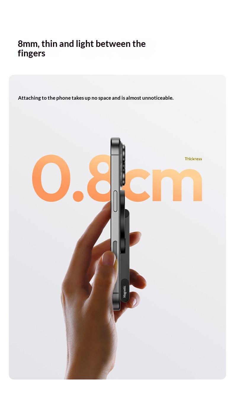 Cross-border new explosion magnetic tripod desktop folding mobile phone holder lazy portable folding live broadcast photo holder