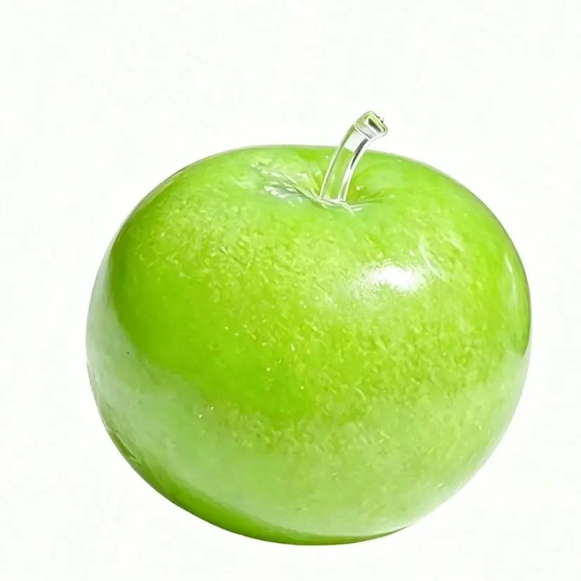 Apple Squishy, Slow Rising Stress Relief, Realistic Apple Shaped Squeeze Ball, Soft Cute Fruit Anxiety Relief for Office Home Travel