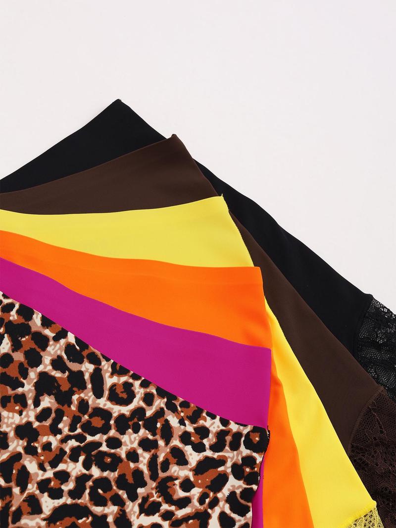 Women's Contrast Lace Boyshorts, Soft Comfy Breathable Panty for Daily Wear, Underwear for All Seasons, Soft Breathable Knicker