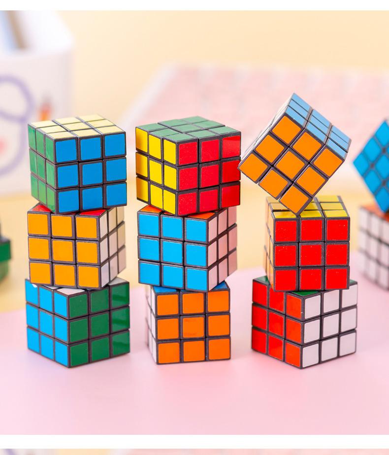3cm 3x3 Mini Rubik's Cube Children's Educational Early Learning Cube Promotional Gift Set Small Toy