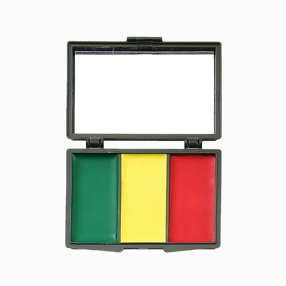 Popular World Cup Football Fan Face Paint 3-Color National Flag Face Paint Body Paint