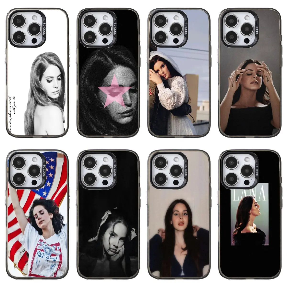 Lana phone Cases For iPhone17 Pro max and Air,16 15 14 13 12 Pro,14 15 16 Plus, The perfect gift for holidays, birthdays and parties.