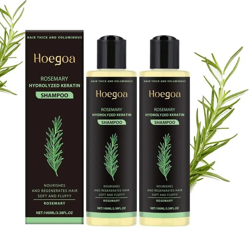 Rosemary Shampoo, 2 Counts/set Hair Care Products for Dry & Damaged Hair, Moisturizing & Hydrating Hair Care Products for Women & Men, Cleansing, Intensive Haircare