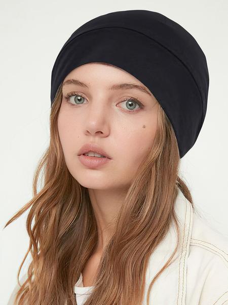 3pcs Unisex Simple Style Plain Color Beanie Fitted Hat, Casual Windproof Sportive Warm Beanie Hat, Fashionable Beanie Hat for Outdoor Sports for Men & Women