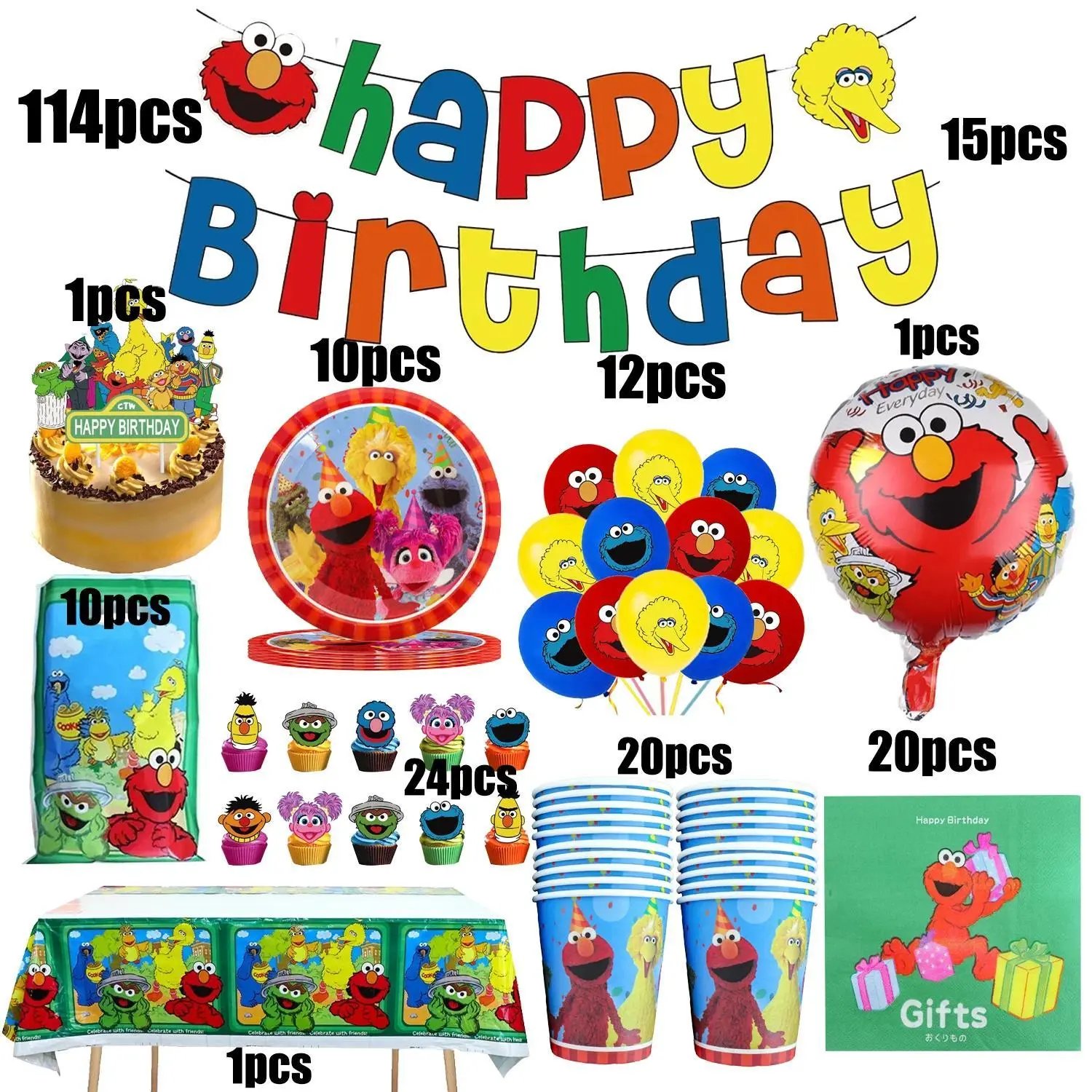 set-114pcs