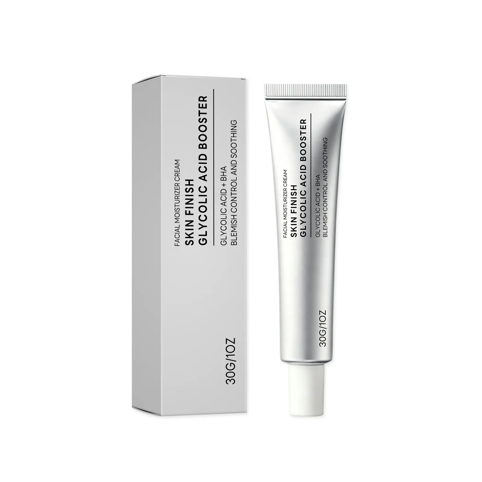 Eraser Shot Glycolic Acid Booster, Daily Clarifying Multi-Acid Formula for Smoother, Clear-Looking Skin
