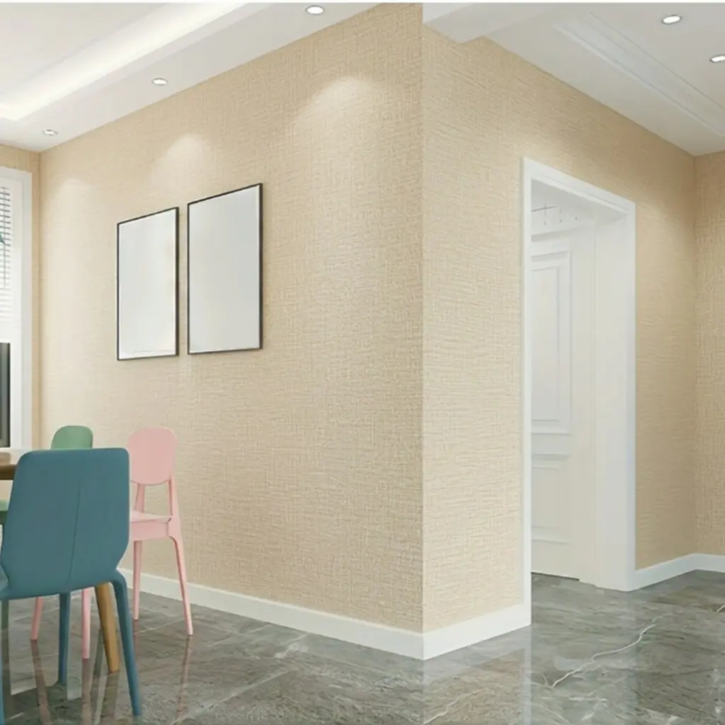 3D Wall Panels, Linen Roll Material, Self-Adhesive Wallpaper, Peel-And-Stick Background Wall Decor, Bedroom & Living Room Decoration, Free Cut, Sticky Adhesive Wallpaper