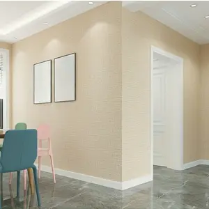 3D Wall Panels, Linen Roll Material, Self-Adhesive Wallpaper, Peel-And-Stick Background Wall Decor, Bedroom & Living Room Decoration, Free Cut, Sticky Adhesive Wallpaper