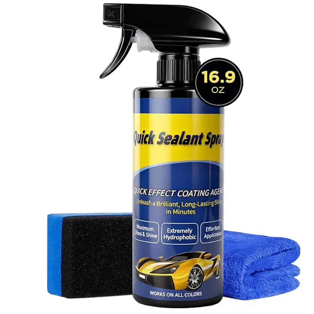 500ML Ceramic Coating Quick Coating Agent Car Wax Ceramic Coating for Car Motorcycles Truck RVs Hydrophobic Water Beading Deep Gloss Long Lasting Polish