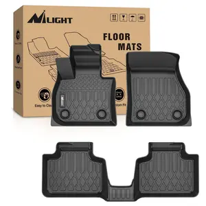 Nilight Clip-On Car Mount Floor Mats for 2025-2026 Mini Countryman, All-Weather Custom-Fit Heavy-Duty Floor Liners (Not for SE/Electric Models)