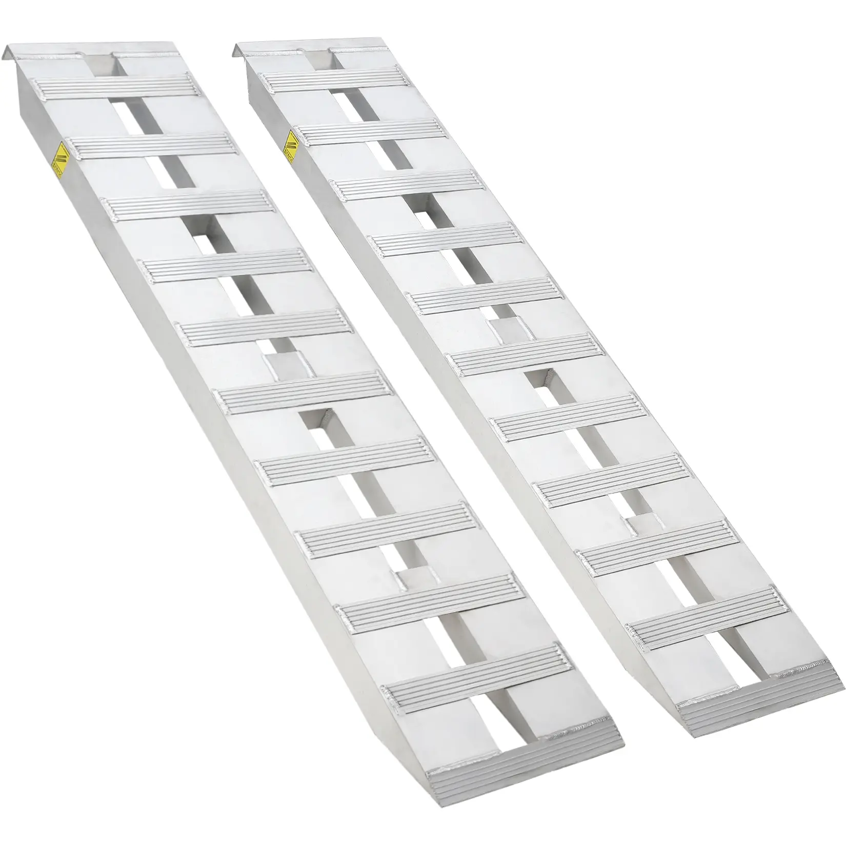 Heavy-Duty Aluminum Loading Ramps 2PCS – 6000LBS Capacity – Global Top Hook for Motorcycle, Truck, Car, ATV, Tractor, Lawn & Garden Equipment –  Corrosion-Resistant, Non-Slip, Multiple Sizes