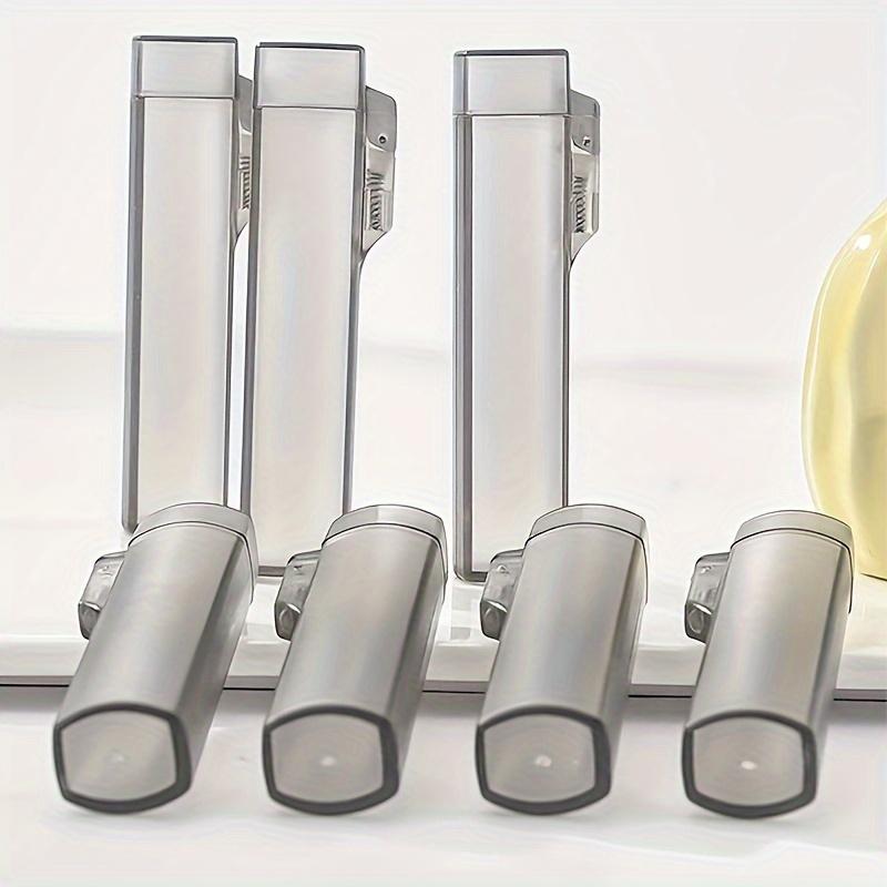 [3pcs] Clear Portable Toothpick Case - Compact, Easy-to-Use Holder for Outdoor Travel, Kitchen & Restaurant