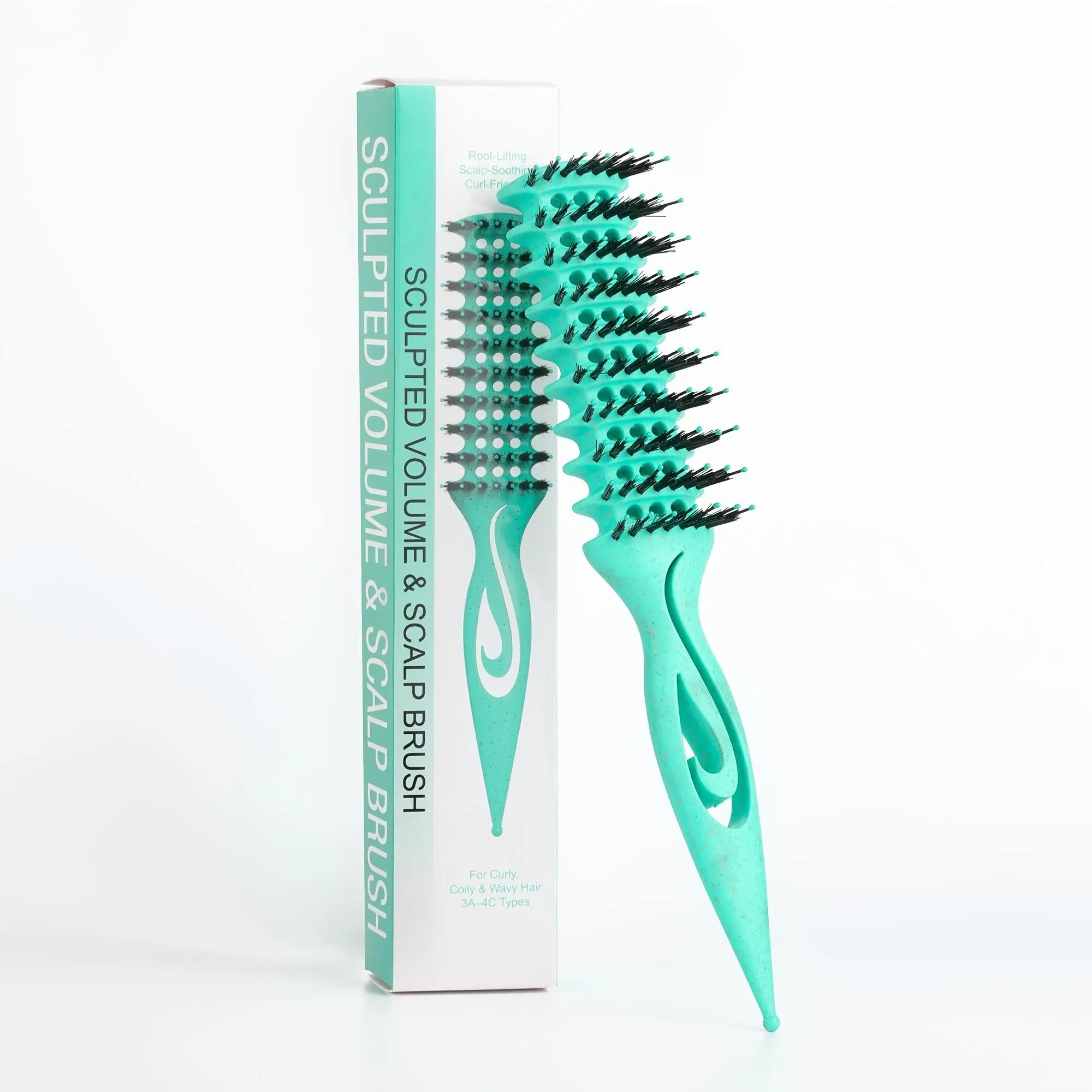 Unisex Hair Comb, Dry & Wet Use, Anti-Tangle Massage Design, Suitable for Curly & Straight Hair, Ideal for Men & Women