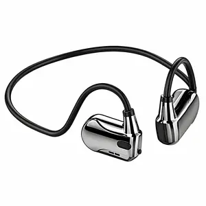 Open Ear Air Conduction Headphones, Nitinol Memory Wire, 18h Playtime, Type-C Charging, Sports Earphones, 10-15m Range, Running Workout