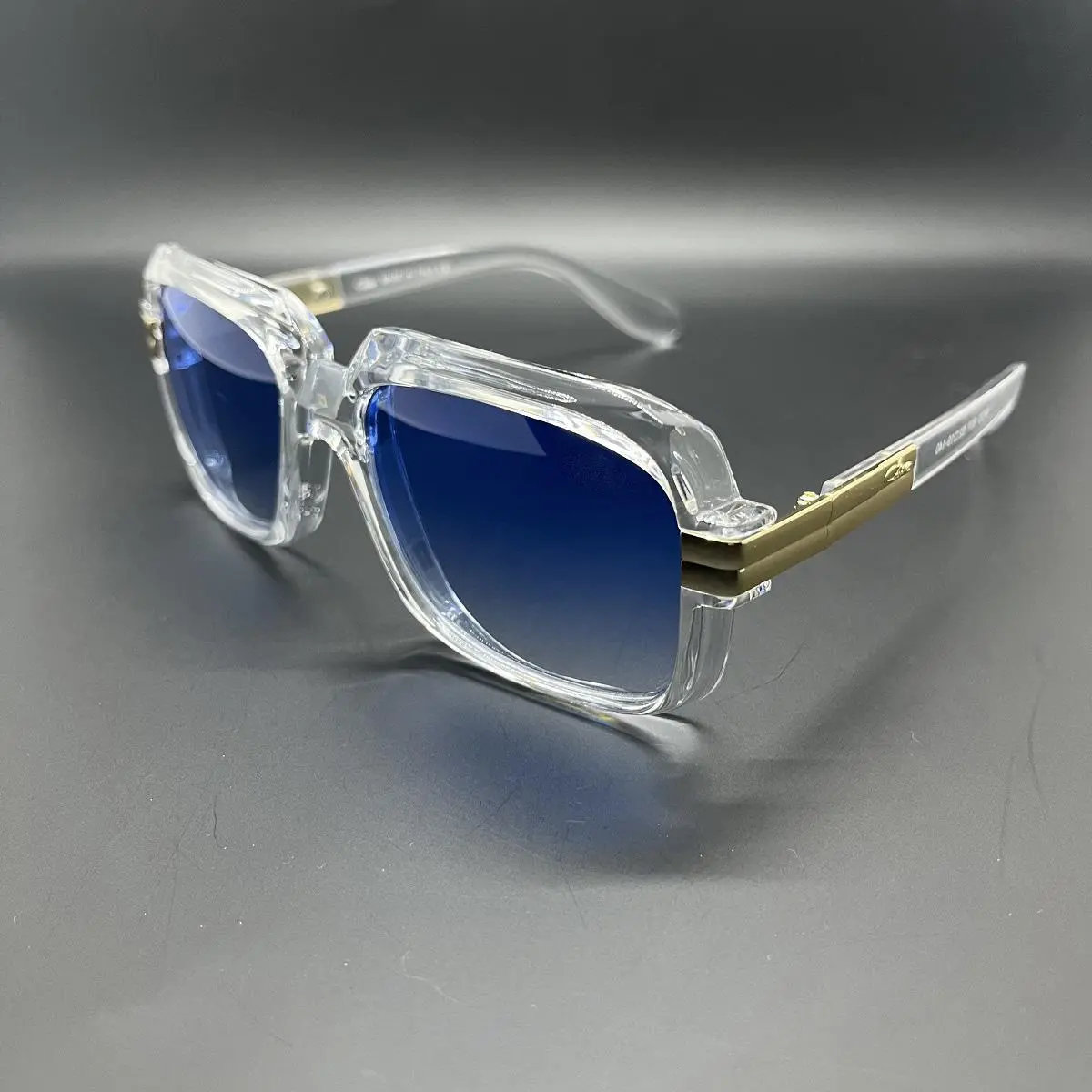 New Original Sunglasses Men Brand Black Square Shades UV400 Gradient Sun Glasses For Women Brand Designer 607