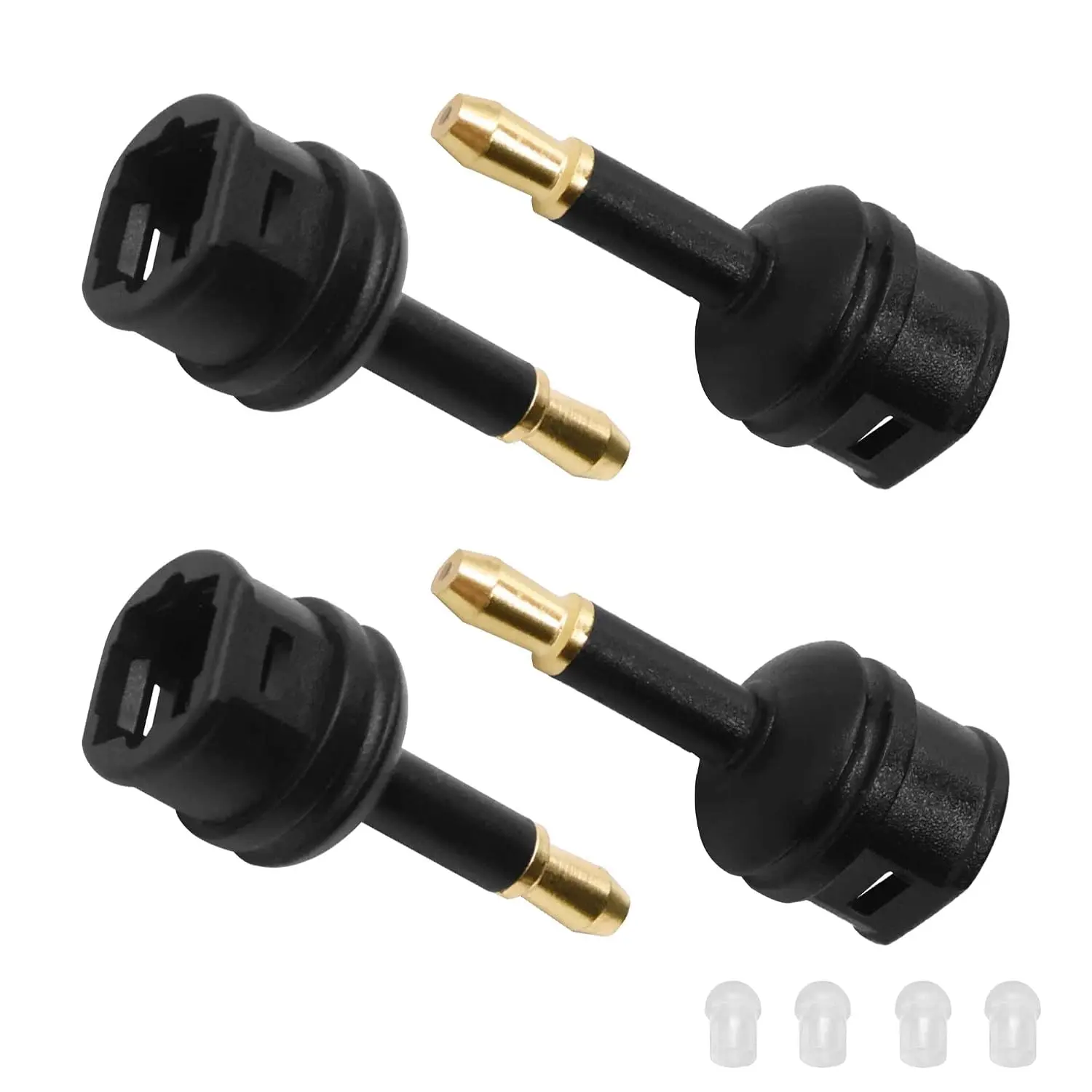 3.5mm Mini Toslink Adapter Digital Fiber Optic Audio Connector | Toslink Female to 3.5mm Mini Male Jack Converter,for Optical Audio  Laptop TV Sound Bar  Theater