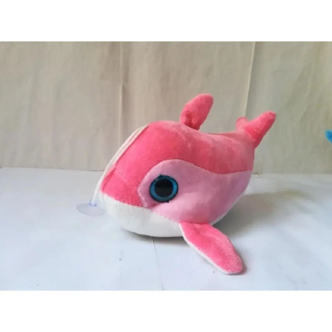 About 24cm Cartoon Dolphin Plush Toy Pink Dolphin Soft Doll Kids Toy Birthday Gift b2789