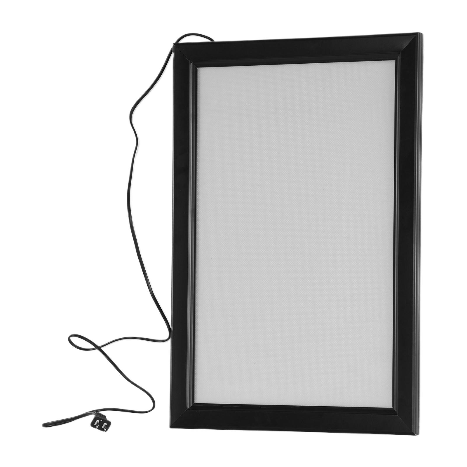 Wall Mounted LED Lightbox 15.7 X 23.6in/ 23.6 X 35.4in LED Movie Poster Frame Backlit Picture Frame with Dimmer Switch for Paintings & Pictures Digital Signage Display NEW
