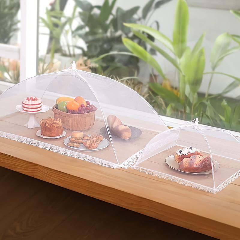 Foldable Mesh Food Cover, Lightweight Portable Food Tent, Picnic Supplies, Ideal for Outdoor Picnics, BBQs & Parties, Covers for Food Containers Foldable Mesh Food Cover, Lightweight Portable Food Tent, Picnic Supplies, Ideal for Outdoor Picnics, BBQs & Parties, Covers for Food Containers