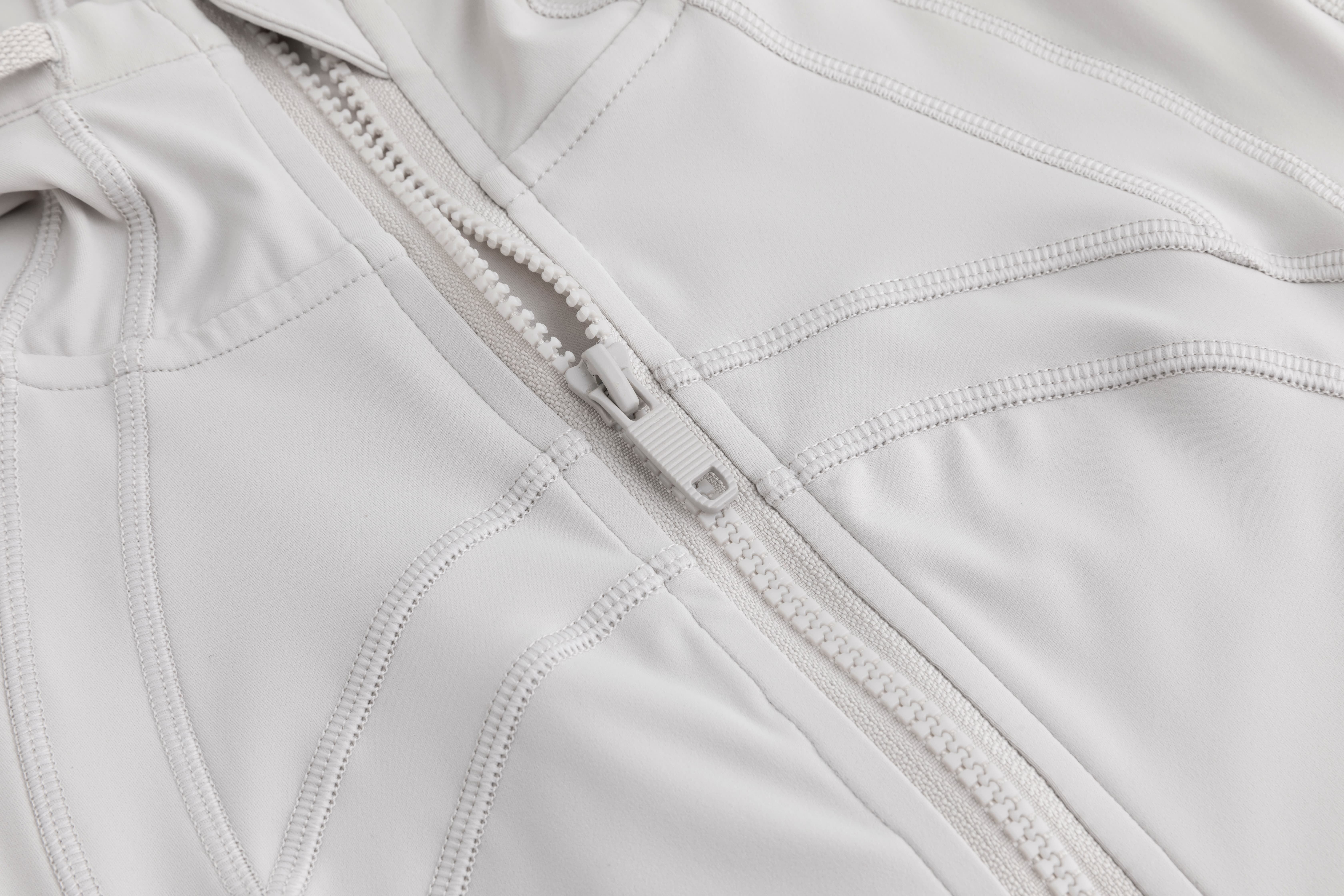 LULU  New hooded jacket for summer, thin, quick drying, slimming, tight fitting, sports and elastic jacket, slim fit