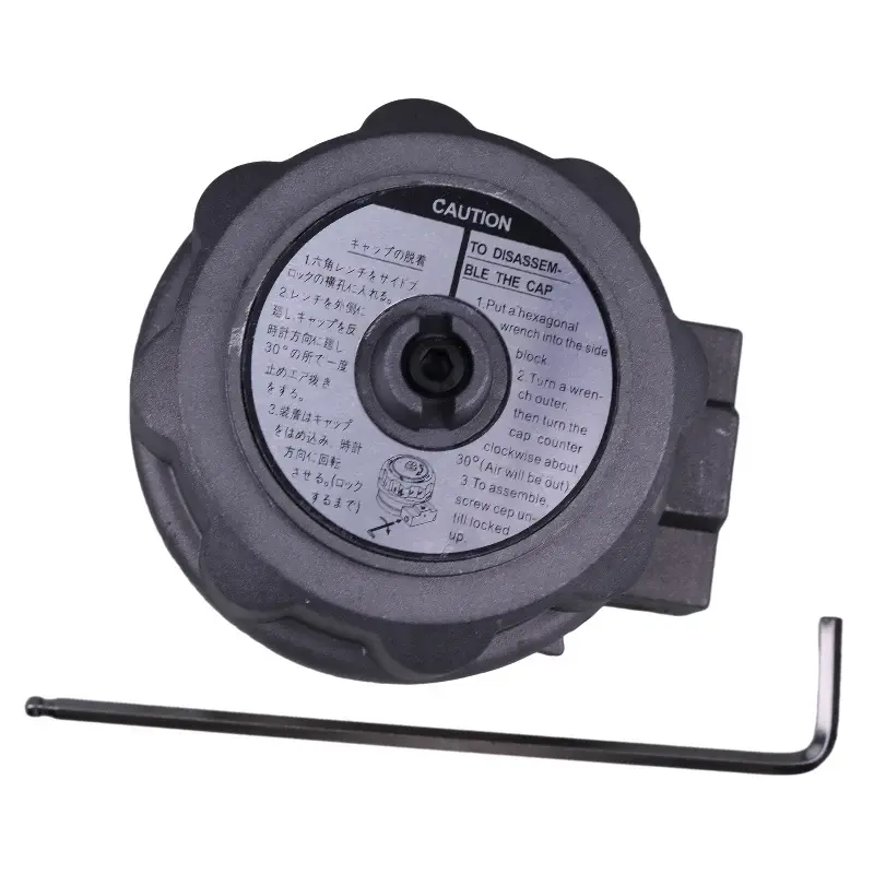 FridayParts Hydraulic Tank Breather Cap 4178684 Include Seat Base for John Deere 110 120 135C 160C 200CLC 230LC 270LC 330LCR 450LC 490 75C