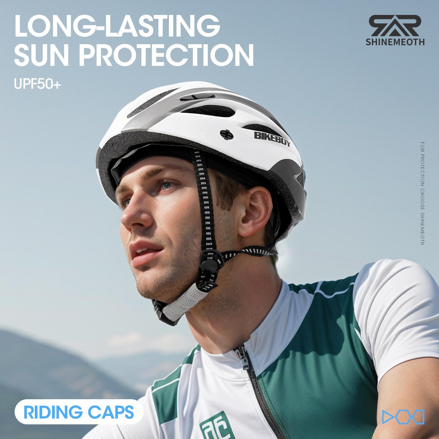 Cycling Cap, Protection Sports Cycling Cap, Hiking Hat, Breathable Sweat-absorbent Helmet Liner, Summer Sports Cap for Men & Women