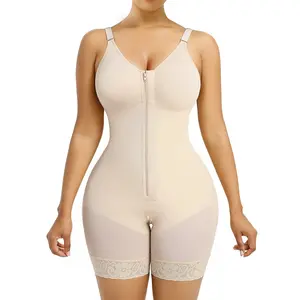 Women'S Shapewear Bodysuit Designed for Abdominal Shaping, Featuring a Zippered Crotch for Lifting The Buttocks.This Breathable And Comfortable Bodysuit Is Suitable for Everyday Wear Or Various Occasions