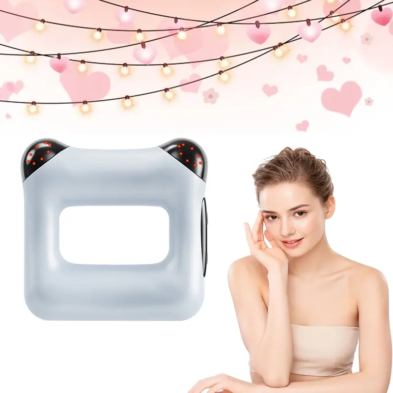 New mini vibrating yoga ring charging fascia gun, fascia ring massager, made of ABS material, suitable for fitness use