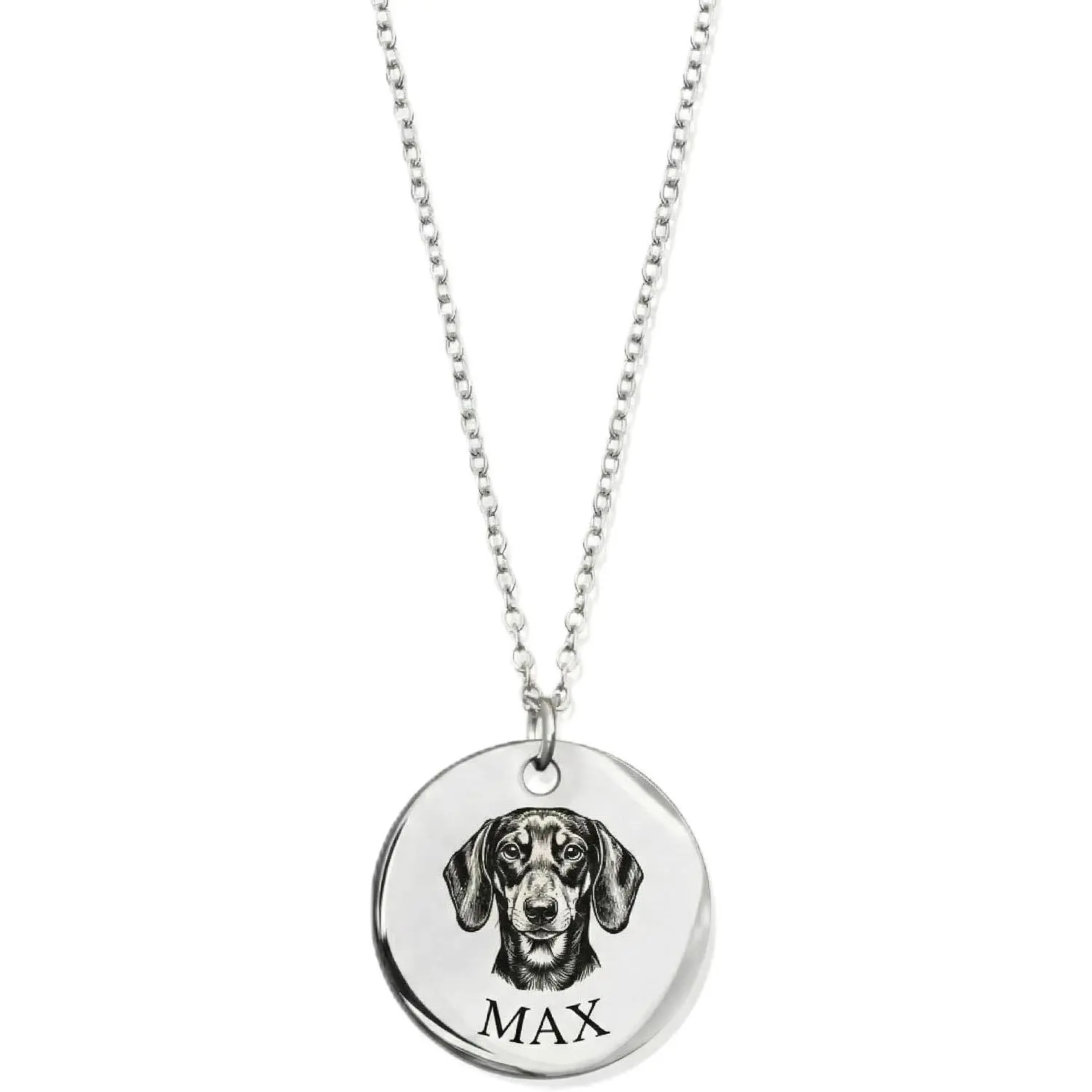Personalized Pet Portrait Necklace – Custom Jewelry Gift for Dog or Cat Lovers Unique Holiday Gifts for Her