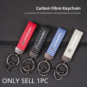 Lanyard Nylon Printing Emblem Style Keychain  For Citroen C3 C5 C5X C4 e-C4 X e-C3 C-Elysee Berlingo C1 C-Crosser C6 C2 AIRCROSS Car Key Lanyard