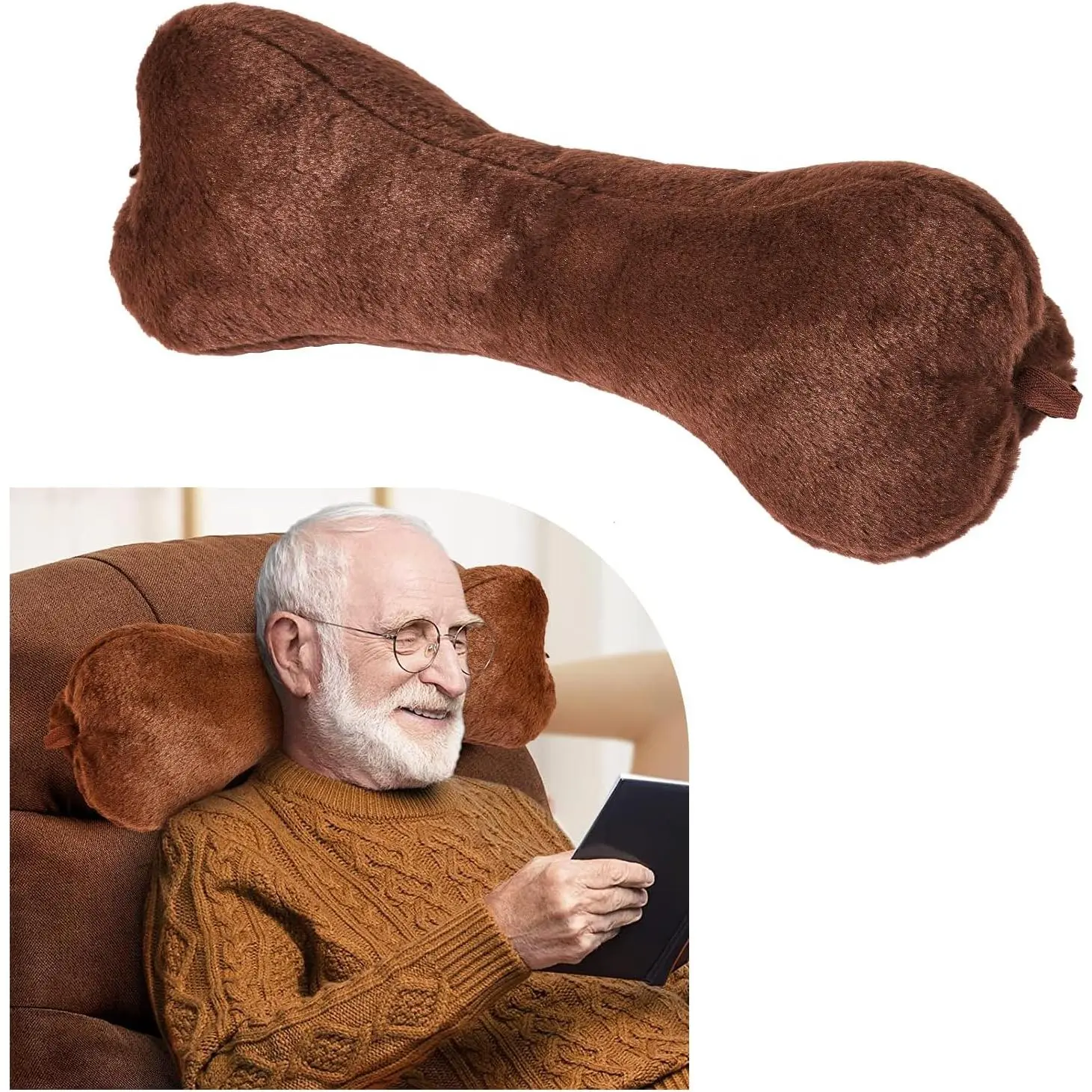 Pillow for Recliner Chair,for Sofa, Recliner  Pillow,  Couch  Pillow (Brown)