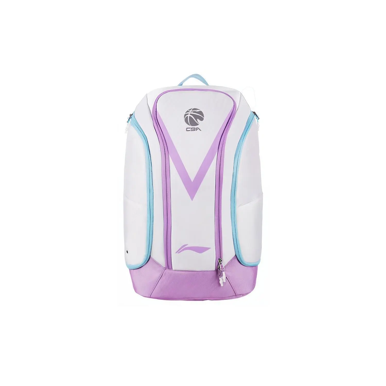 Li-Ning SS23 CBA All-Star Series Fashion Casual Sports Backpack – Unisex, Stylish, Pink/White