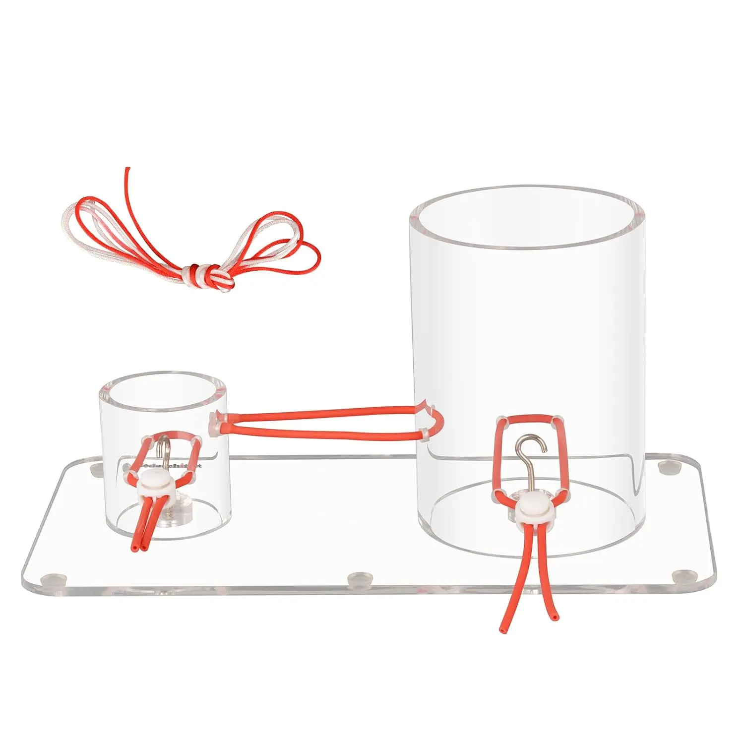 Medarchitect Surgical Knot Tying Trainer Kit - Dual-Container Surgical Suture Simulator Tool for Medical Students to Master Knotting Techniques