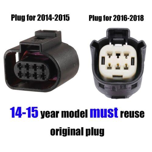 FIT FOR 2014-2019 SILVERADO RED LENS REAR TAIL LIGHT BRAKE LAMP