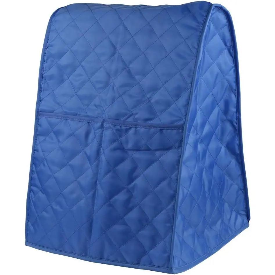 Stand Mixer Dust Proof Cover with Pocket and Organizer Bag for Kitchenaid,Sunbeam,Cuisinart,Hamilton Mixer (Blue)