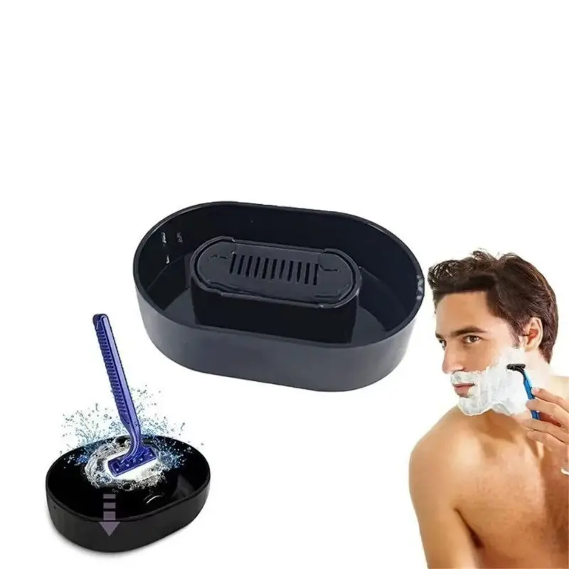 2026 New Razor Rinser, Creative Portable Shaving Knife Storage Stand, Cleaning Tool, Convenient and Practical Design, Ideal for Daily Use