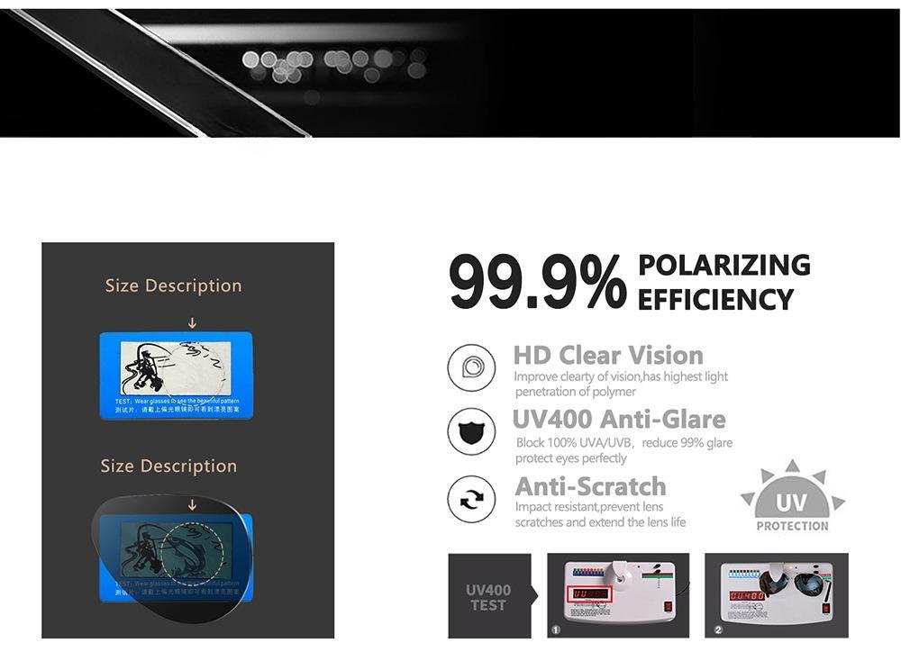 2026 new glasses polarized light color-changing square fashion sunglasses sun protection UV protection plastic sunglasses new 7918