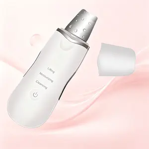 Ultrasonic Skin Scraping Device,Facial Cleansing Instrument, Facial Skin Care & Beauty Tool, with High-frequency Vibration Massage, At Home Facial,Facial Cleansing Tools for Women