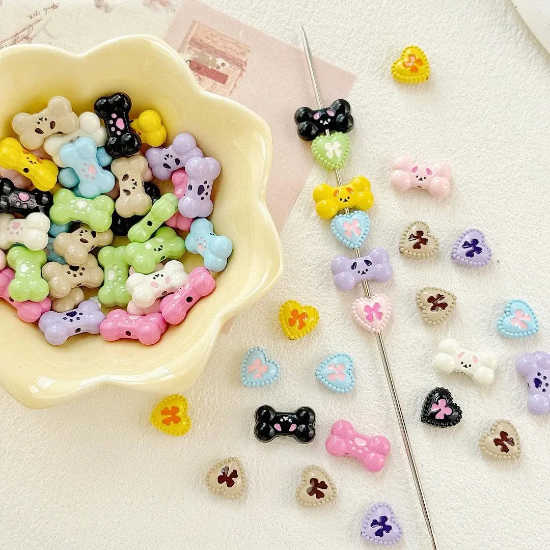 Vesta-A10-Hand-painted Metal Beads