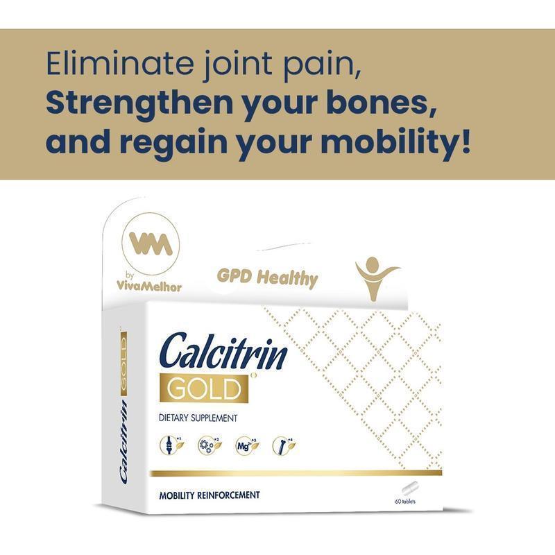 Dietary Supplement  Mobility Reinforcement,Calcitrin Gold  60 Tablets