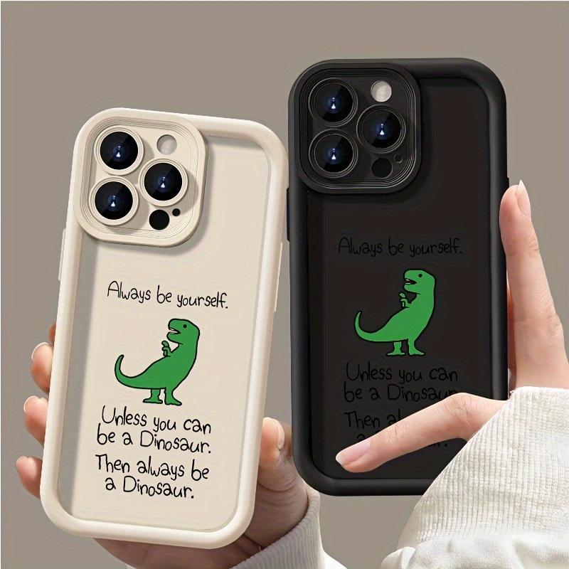Dinosaur pattern Phone case phone cover for iPhone 17 16 15 14 13 12 11 Pro ProMax Plus Mini 17Air 16E X Xs XsMax silicone phone case, high-end fashion, full cover