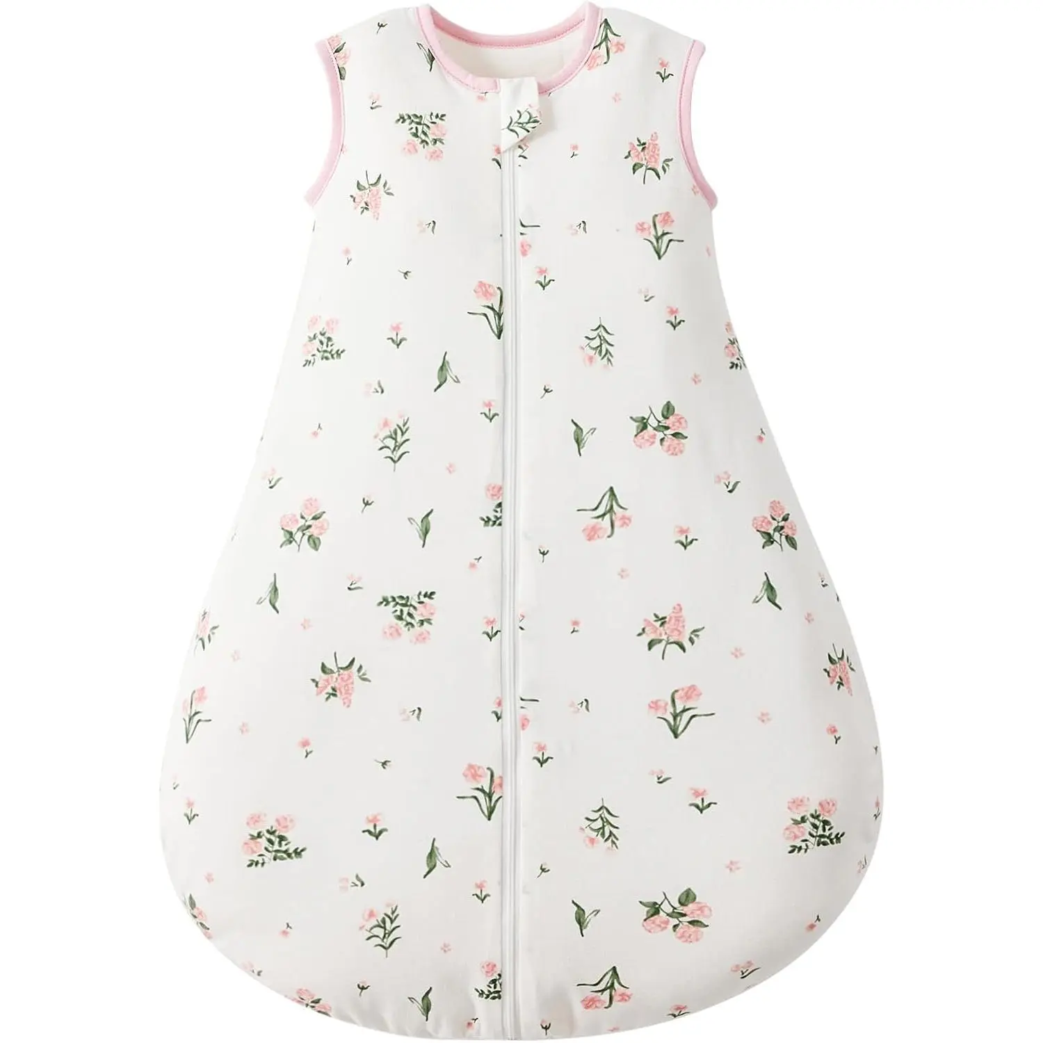 1.5 TOG Baby Sleep Sack 100% Cotton Four Season Baby Wearable Blanket, Breathable Comfy Toddler Sleeping Bag