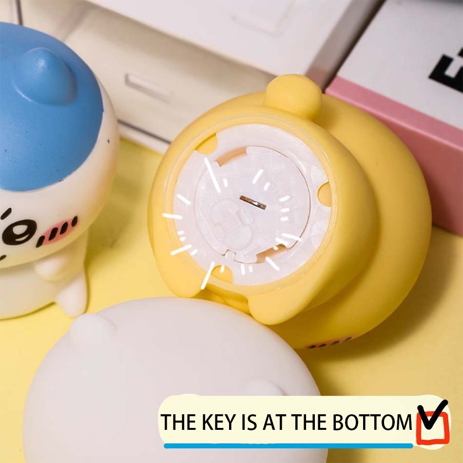 Cute Chikawa Kawaii Bedroom Desktop Decoration Hachiware Usagi Cartoon Vinyl Doll Night Light Luminous Toy Surprise Girl Gifts