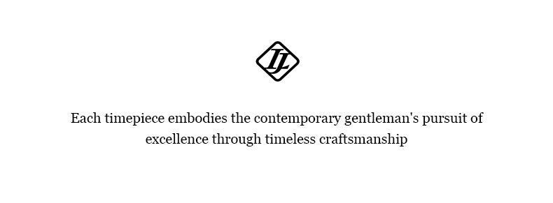 Luxury Swiss Men's Watch, 42mm Dial with Chronograph Sub-dials, Sapphire Crystal & Luminous Hands