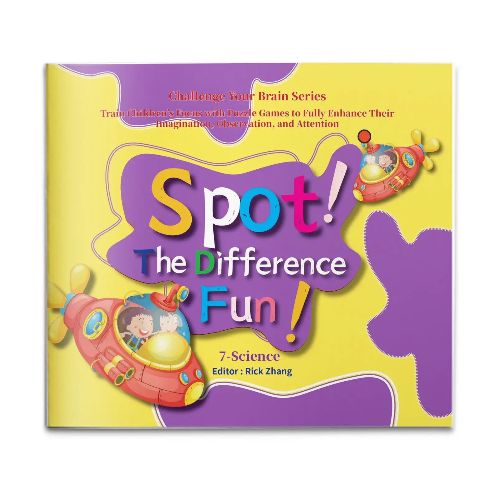 Kids Observation Games Book – Spot It, Find the Differences, Matching & Visual Puzzles, Fun Learning Through Play